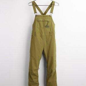Women's Burton Avalon Bib Pant - Short - Martini Olive Green